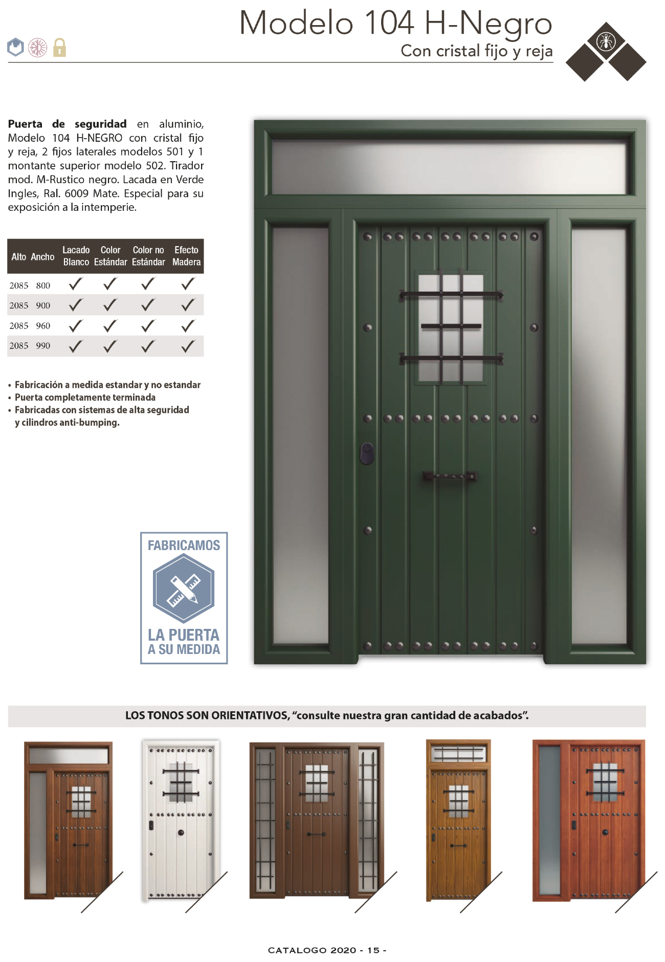 Puertas Zaragoza - Puertas de entrada de aluminio baratas